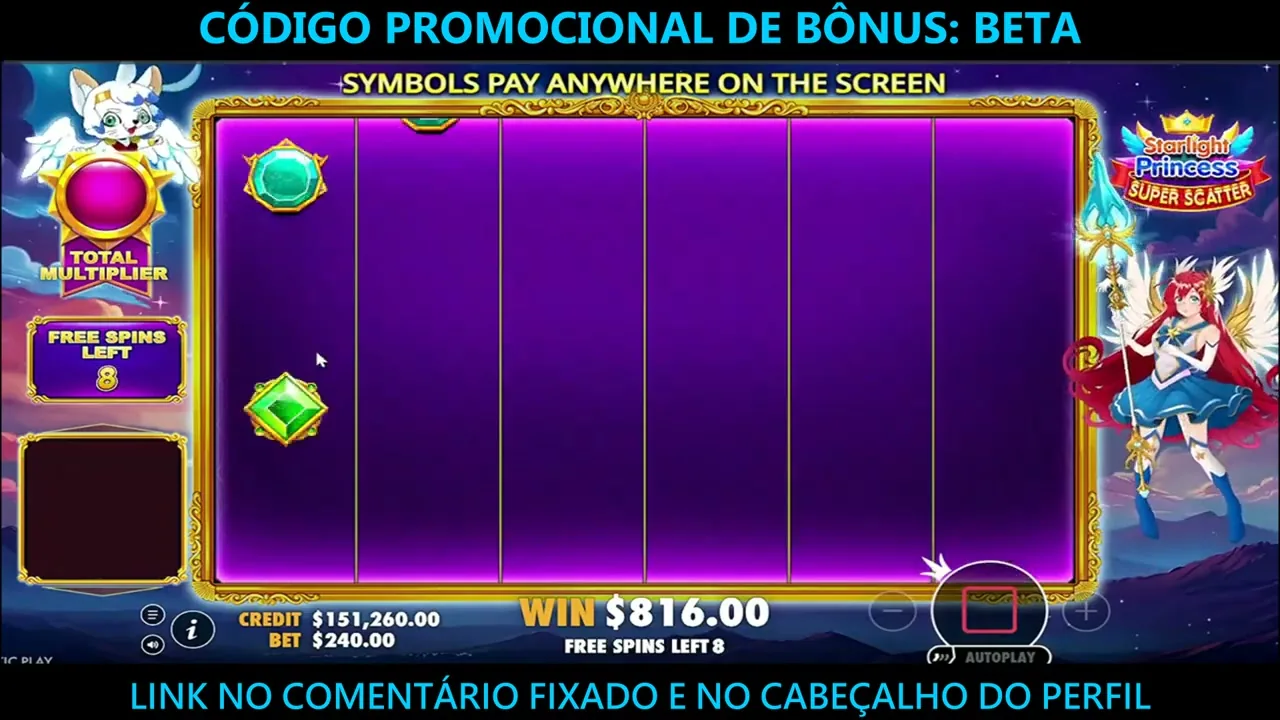Giros grátis no cadastro em slot de cassino sem depósito